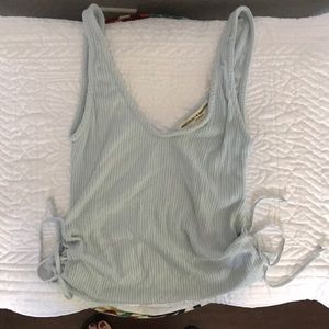 Light blue UO tank top